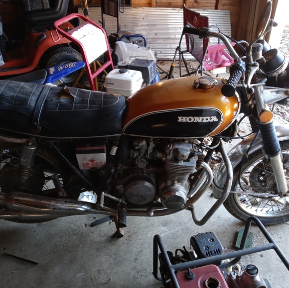 Vintage 1972 Honda cb500 - Picture 2 of 4